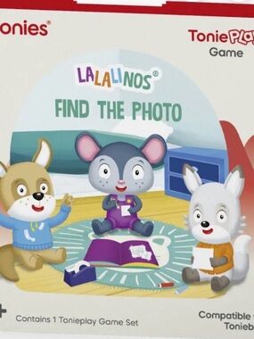 LaLaLinos Find The Photo Kids Game - Toniebox 2 Never opened